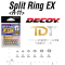 DECOY R-11 SPLIT RING EX #1-6+ สปริทริง งานเหยื่อปลอม ญี่ปุ่นแท้ 100%