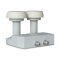 LNB โมโนบล็อก 6° พร้อมขาออกแบบสากล 2 ช่อง FRACARRO รุ่น  UX-MBTW6 LTE