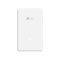 TP-Link Omada EAP725-Wall BE5000 Wall Plate WiFi 7 Access Point (4324Mbps on 5GHz / 688Mbps on 2.4GHz). Features 2.5G ports and Gigabit ports with PoE Pass-Through. Ideal for next-gen high-density hospitality and enterprise networks. | By JJSATs
