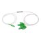 287578 – Fracarro PLC 1×8 MINI Optical Splitter 8-way optical divider, SC/APC connectors, 0.5 m patch cords, compact design