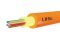 UFC9212LSZH (Interlink) 12-Core Singlemode (OS2) Fiber Cable. LSZH jacket for fire safety, reinforced with Aramid Yarn. Compact design for indoor backbone networks | By JJSATs