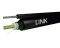 UFC9504DSA (Interlink) สายไฟเบอร์ออพติกชนิด 4 Core (OS2) แบบ Single Tube Armored พร้อมลวดสลิง (Stranded Messenger Wire) ขนาด 1.2 mm. ออกแบบมาเพื่อใช้งานภายนอกและภายในอาคาร (Outdoor/Indoor) เหมาะสำหรับงานระบบ CTV และ FTTH แข็งแรงทนทานด้วยเกราะเหล็กป้องกันส