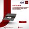 UF-2011A (Interlink) แผงกระจายสายไฟเบอร์ Rack Mount Slide (1U) รองรับ 3 Snap-In (Unloaded) | By JJSATs