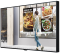 49XS2E, XF Series, Window Facing Display