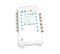 287519 – Fracarro SWP512TS 5-Input (4 SAT + 1 TV) 12-Output Multiswitch, TV Gain Adjustable via DIP Switch, Ideal for Indoor Use