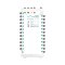 287591 – Fracarro SWP524TS 5-Input (4 SAT + 1 TV) 24-Output Multiswitch, TV Gain Adjustable via DIP Switch, Ideal for Indoor Use