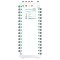 287592 – Fracarro SWP532TS 5-Input (4 SAT + 1 TV) 32-Output Multiswitch, Gain Adjustable via DIP Switch, Ideal for Indoor Use