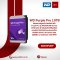 WD Purple Pro Hard Drive Model WD101PURP, 10TB Capacity, SATA Interface, Designed for CCTV Video Recording with DVR/NVR Systems and Smart/AI Cameras, 256MB Cache, 7200 RPM