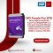 WD Purple Pro Hard Drive Model WD8002PURP, 8TB Capacity, SATA Interface, Designed for CCTV Video Recording with DVR/NVR Systems and Smart/AI Cameras, 256MB Cache, 7200 RPM