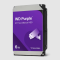 WD Purple Hard Drive Model WD64PURZ, 6TB Capacity, SATA Interface, Designed for CCTV Video Recording (DVR/NVR), 256MB Cache, 5400 RPM