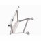 LG ST-43HF (Floor Stand with Wheels) – Floor stand with wheels for 43-inch One:Quick Flex monitors, adjustable height and swivel, with cable management clips