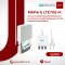 อุปกรณ์รวมสัญญาณดาวเทียมและทีวี (Multiswitch รุ่น MAP4RU LTE700+K)