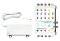 271171 – Fracarro AMP435SSA ABLA 4-SAT Amp with A.B.L.A., Auto Level & Slope Adjust, Gain 16–36 dB, Ideal for Medium to Large Satellite Systems