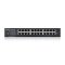 Switch (สวิตช์) | Zyxel | GS1900-24E | 24-Port Gigabit, L2 Smart Managed, รองรับการติดตั้งแบบ Rack | สวิตช์อัจฉริยะแบบ Managed | By JJSATs