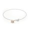 Sterling Silver Butterfly Charm Orange Anklet