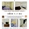 Condo for sale – great for both investment and living! Plum Condo Park Rangsit Phase 3, Building A, Ground Floor, 22.05 sq.m., pool view, fully furnished and move-in ready.