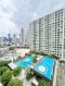 Pool view!! Selling a fully furnished condominium at Lumpini Park Rama9-Ratchada, complete with built-in furniture, ready to move in. Size: 30.02 sq.m.