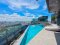 Best View in Project! 180° Ratchada Skyline View!! Only 1 unit per floor! 2BR 2BA 69.20 Sq.m Condo for SALE at ASHTON Asoke-Rama 9