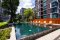 Best Value in the Project! Atmoz Ladprao 71 Spacious 41 sq.m. unit, 1 Bedroom, 1 Bathroom, with a separate kitchen and a lush garden view. The room is in excellent condition, beautifully decorated, and fully equipped with high-end appliances. Incredible v