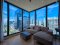 Best View in Project! 180° Ratchada Skyline View!! Only 1 unit per floor! 2BR 2BA 69.20 Sq.m Condo for SALE at ASHTON Asoke-Rama 9