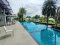 这个地区最便宜的！！！ 位于暖武里府市中心 City Sense 村，Rattanathibet - Leang Mueang Non 的 2 层联排别墅，在项目开始的边缘后面，前面没房子，近游泳池，30.4 平方哇