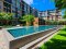 Urgent Sale! D condo campus resort Rangsit Building C, 6th Floor, 29.93 sq.m. Fully furnished with full electrical appliances. Ready to move in or lease out immediately!