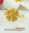 แหวนทองคำแท้ 96.5% น้ำหนัก 1 สลึง ลายดอกไม้ค่ะ (วงที่ 2)