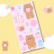 Mini Sticker - Bear and Candy