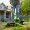 Greenworks เครื่องตัดหญ้าแบตเตอรี่ ขนาด 24V พร้อมแบตเตอรี่(4 แอมป์)และแท่นชาร์จเร็ว