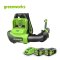 Greenworks Backpack Blower 710 CFM Cordless Battery Dual-Port Including Battery x 2 And Charger