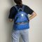 MP-10516 New Mcm Backpack Small Blue/Black Shw
