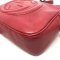 Used Gucci Disco Soho Bag in Red Leather LGHW