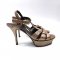 Used YSL Tribute 3.5 Size 36.5" in Brown Metallic GHW