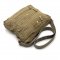 Used TOD'S Messenger Bag in Beige Nylon GHW
