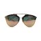 Used Christian Dior Reflected Pixel Sunglasses in Gold Reflected LGHW