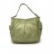 Used Coach Hobo Bag in Green Leather SHW