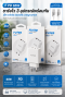 FUZER Adapter รุ่น V6511 (PD65W) ชาร์จเร็ว 3 พอร์ต PD ชาร์จ