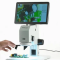 (DM 745-HDM 11-3DR-EUL-3PL) DM745 Series 3D Digital Microscope for Industrial Inspection with 11.6" HD Screen and 3D Rotary Viewer
