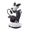 (GM400T-LED-EUL-3PL) GM400 Series Advanced Jewler's Zoom Trinocular Stereo Microscope on Track Stand