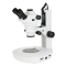 (SF-2TRA-3PL) Zoom Parfocal Trinocular Stereo Microscope 8X-50X Magnification on Track Stand With Top & Bottom LED Lights