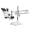 (SM-4T-3PL) SM-4 Series Zoom Trinocular Stereo Microscope on Double Arm Boom Stand