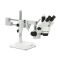 (SM-4T-3PL) SM-4 Series Zoom Trinocular Stereo Microscope on Double Arm Boom Stand