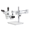 (ZM-4T-3PL) ZM-4 Pro Extreme WF Trinocular Stereo Microscope on Double Arm Boom Stand