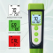 GroStar Series GS4-P pH/EC/500ppm/700ppm/ORP 6-in-1 Combo Pen Tester Kit (Gen II) with Replaceable Double-junction pH/EC Probe and ORP Probe for Hydroponics Water Quality Testing