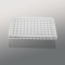 96 well PCR microplate, no skirt, clear