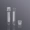 5mL Test tube, round-bottom, with graduation, PS