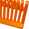 Electrophoresis gel plate rack, for 10 plates