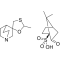 2-Methyl-1'-azaspiro[[1,3]oxathiolane-5,3'-bicyclo[2.2.2]octane] (1S,4R)-7,7-dimethyl-2-oxobicyclo[2.2.1]heptane-1-sulfonate, 98%