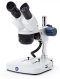 ED.1302-P Binocular stereo microscope EduBlue, 1x/3x revolving objective