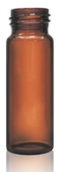 4ml screw-thread vial,  amber